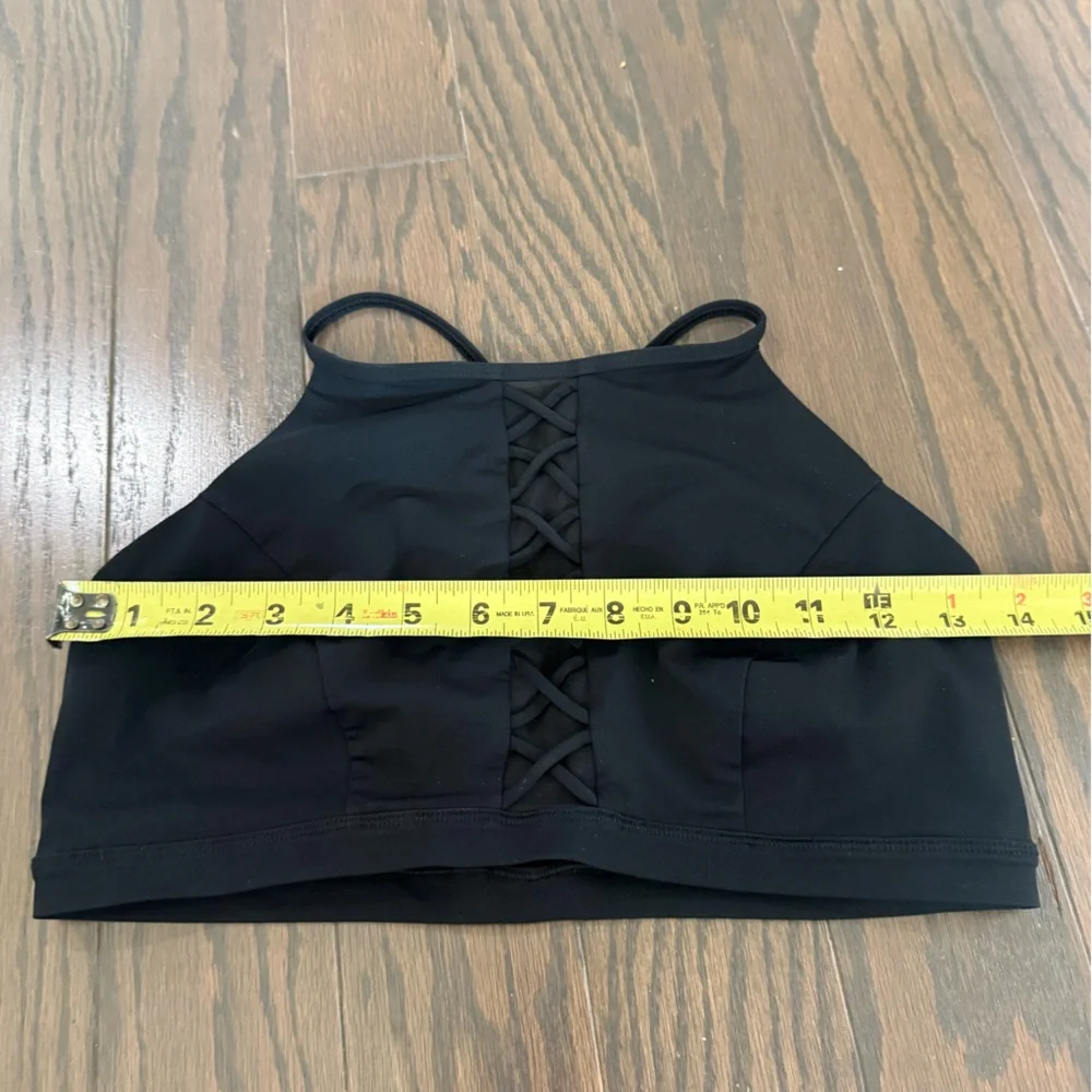 LULULEMON Shoreline Blck Swim Top